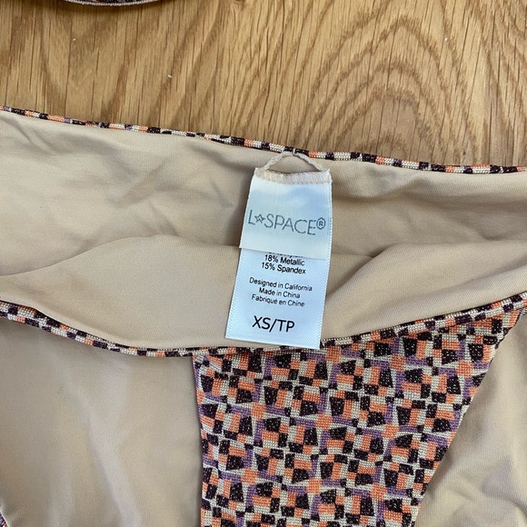 L*space shimmer missy bikini set in kaleidoscope eyes - Picture 5 of 6